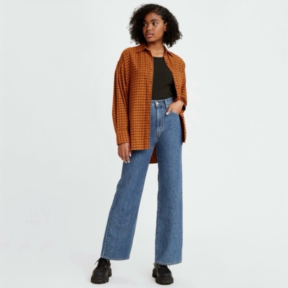 Levi's High Waisted Straight Jeans 30 x 29